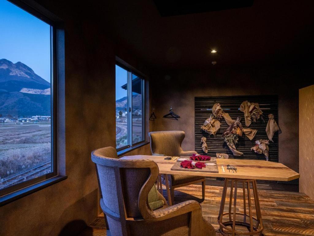 Yufuin Luxury Villa -Zakuro- Bagian luar foto