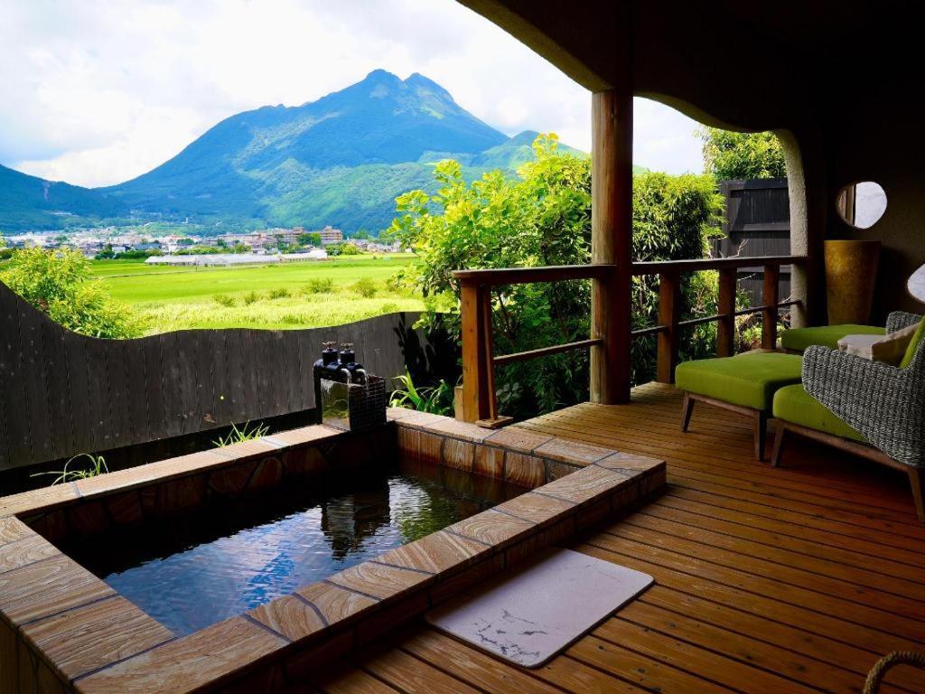 Yufuin Luxury Villa -Zakuro- Bagian luar foto