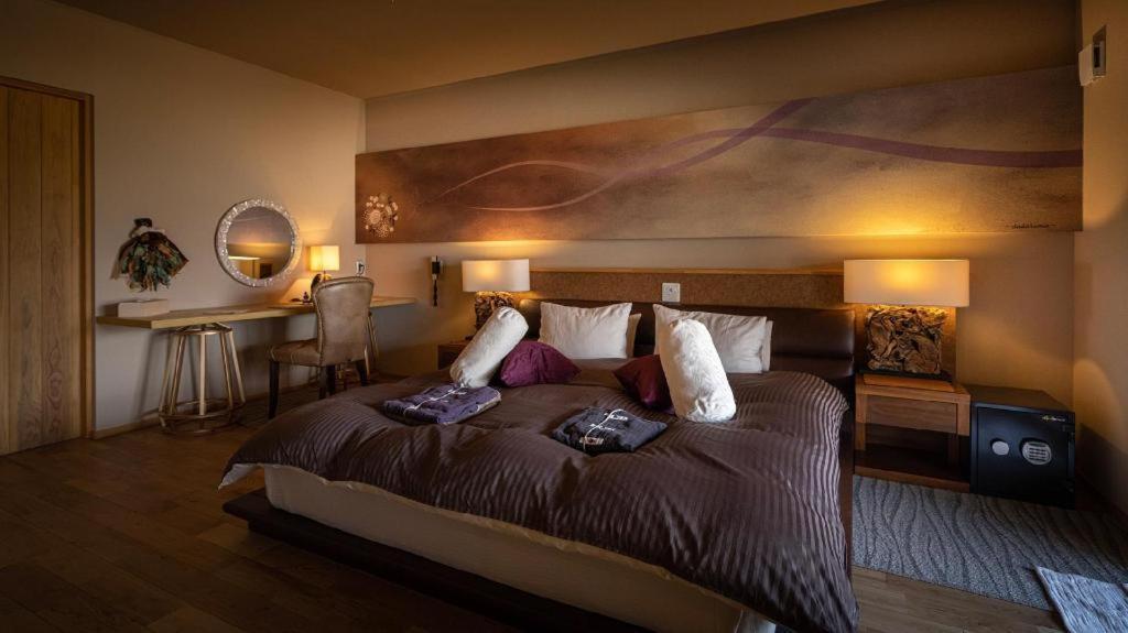 Yufuin Luxury Villa -Zakuro- Bagian luar foto